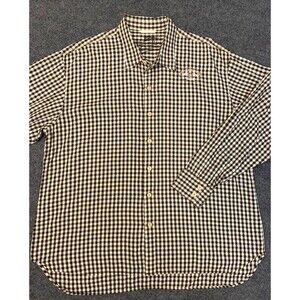 Tommy Bahama Plaid Shirt Mens XXL Pro Leisure Tour 93 Long Sleeve Button Up